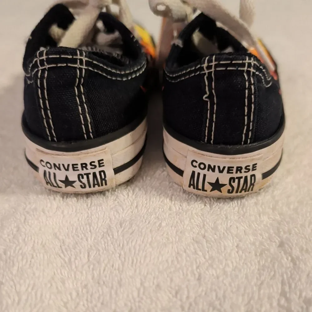Converse Chuck Taylor All Star Low Archive Flames Youth Size 11
